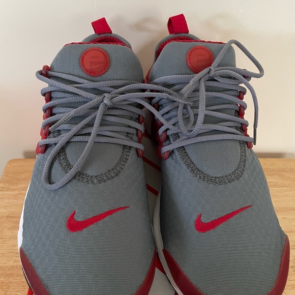 Nike Air Presto (Cool Grey/Gym Red) - Picture 3 of 9